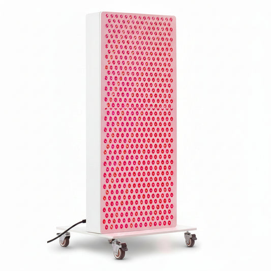 Red Light Therapy Panel for Body, 7 Wavelengths (630, 660, 780, 810, 850, 940, 1060 Nm), 580Leds, Near‑Infrared Light Wellness Device with Adjustable Intensity, Home Use